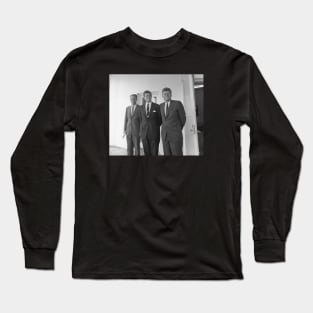 The Kennedy Brothers -- John, Robert, And Ted Long Sleeve T-Shirt
